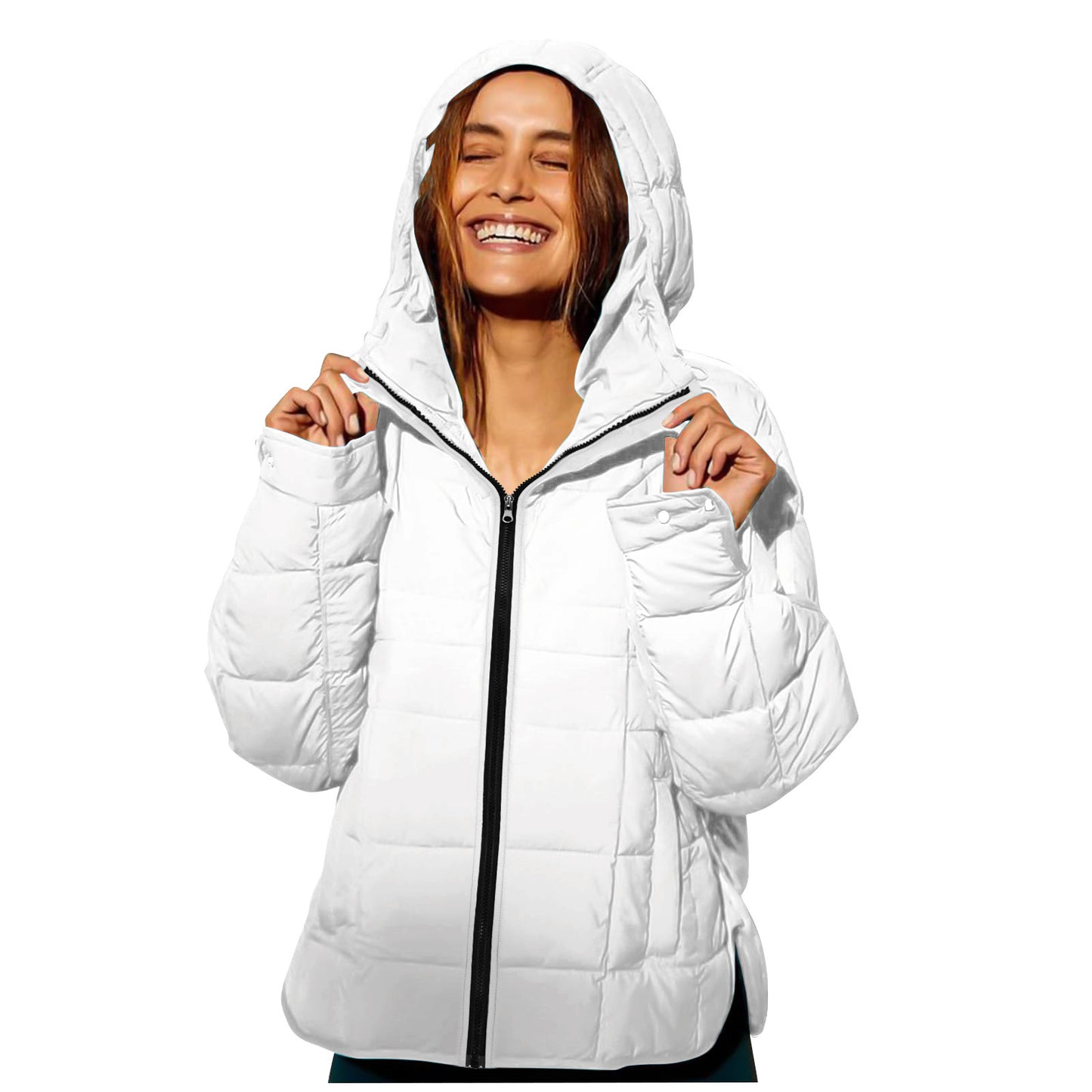 Veste matelassée à capuche