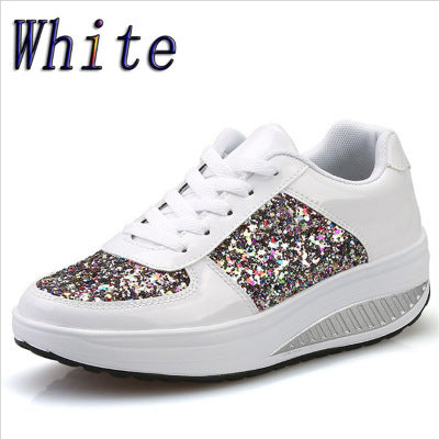 Baskets Femme Brillantes