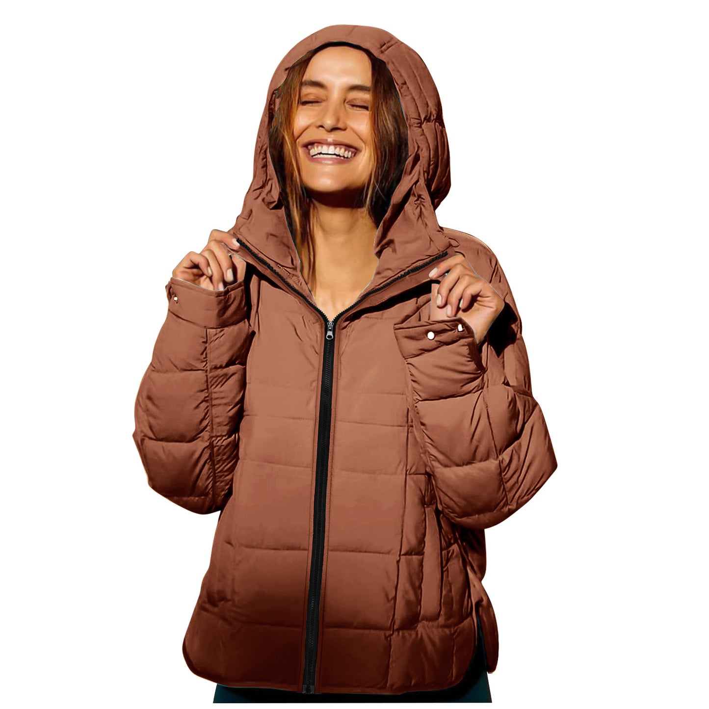 Veste matelassée à capuche