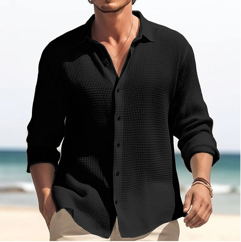 Chemise homme manches longues