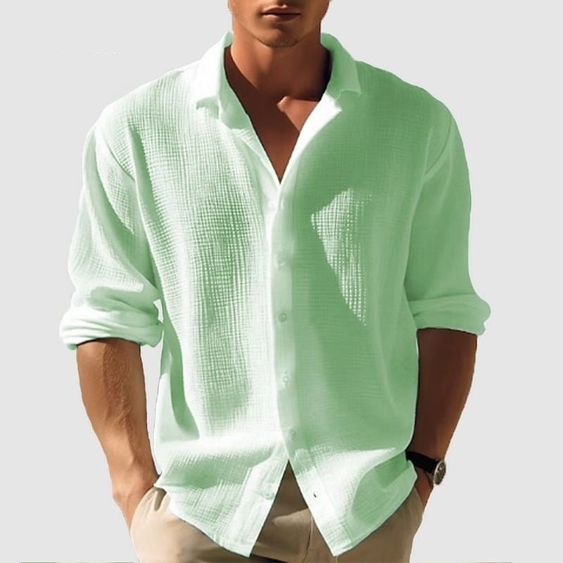 Chemise homme manches longues