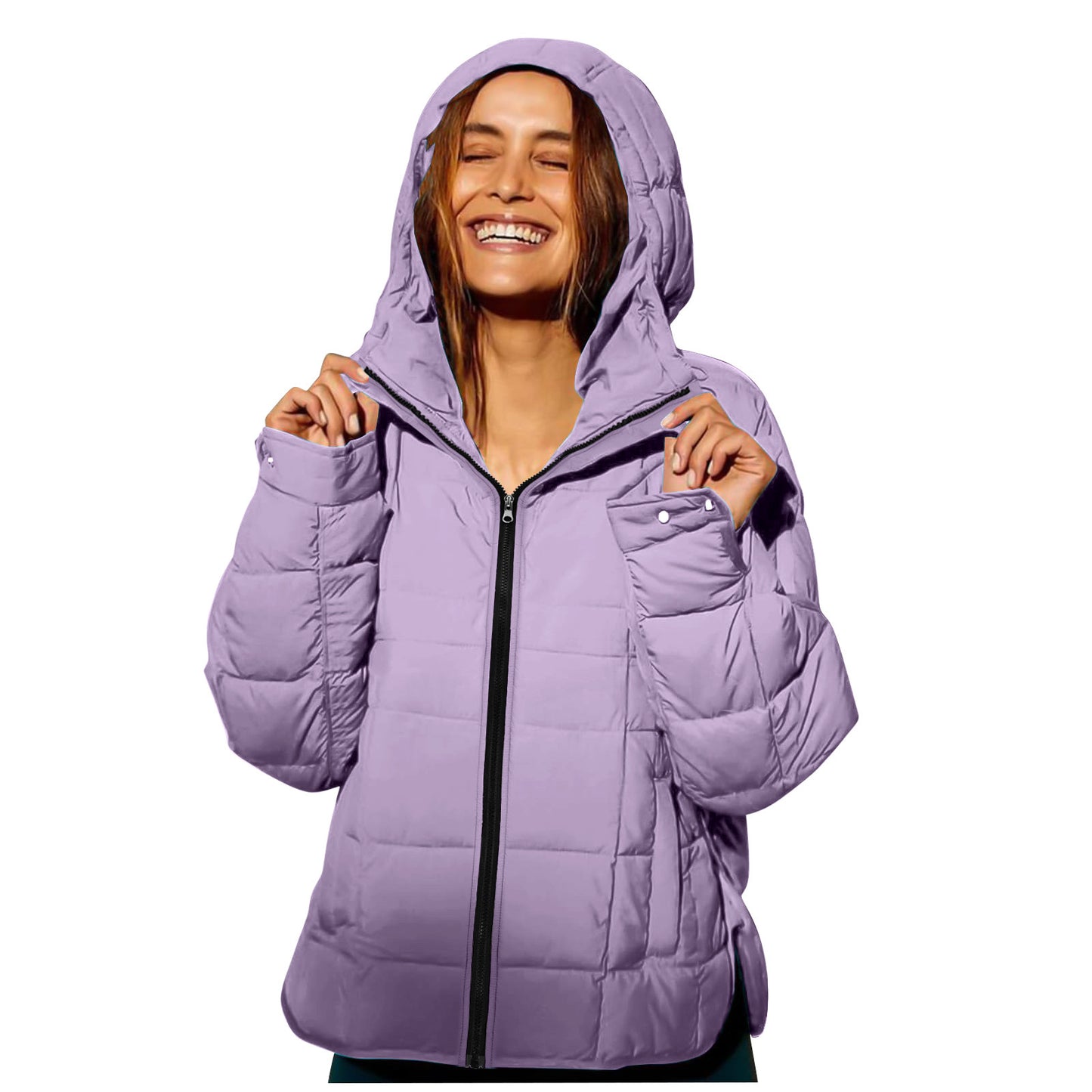 Veste matelassée à capuche