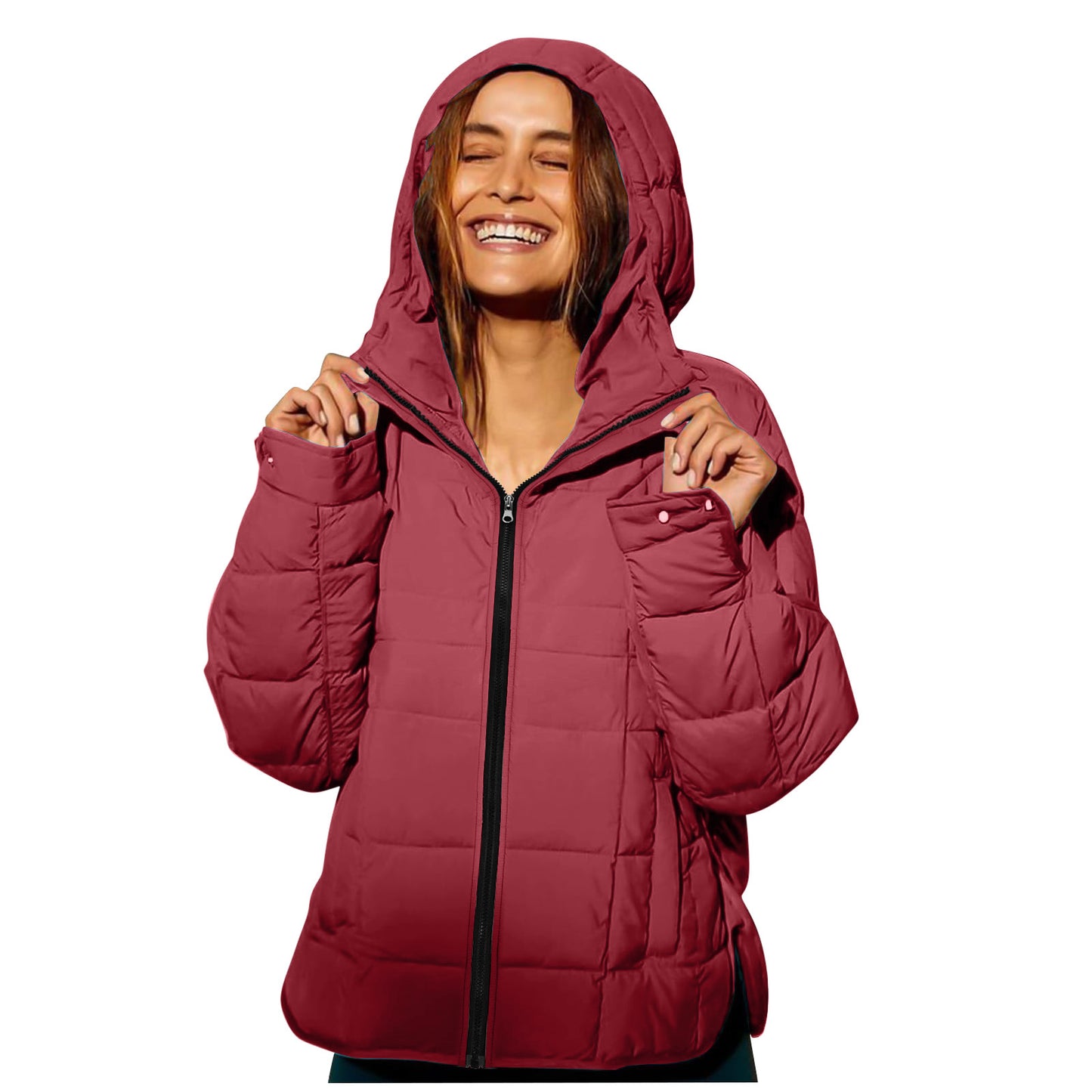 Veste matelassée à capuche