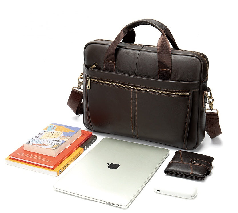 Sac Business Homme en Cuir Véritable