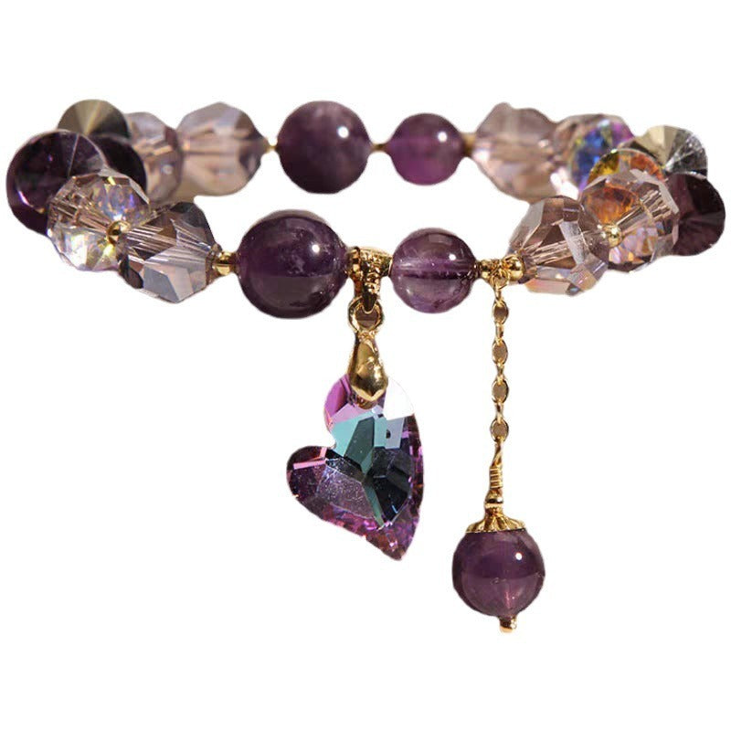 Bracelet en Améthyste Naturelle