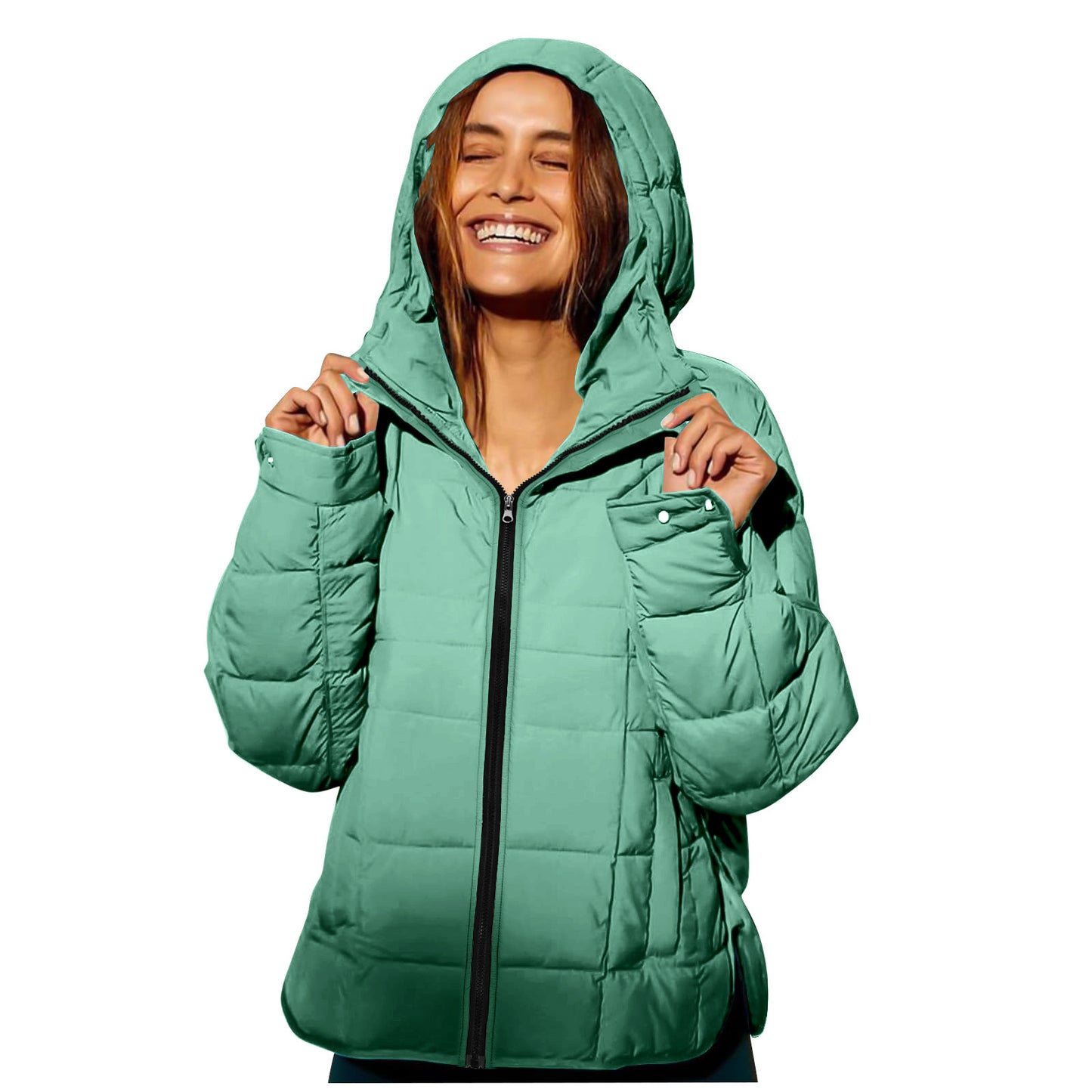 Veste matelassée à capuche