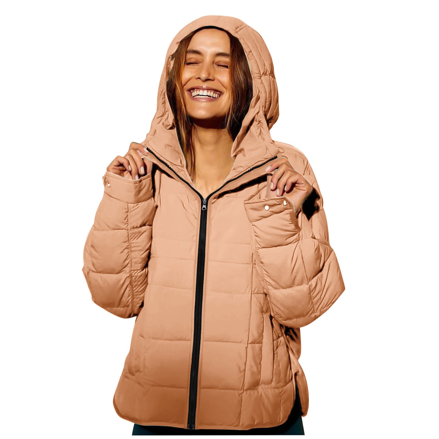 Veste matelassée à capuche