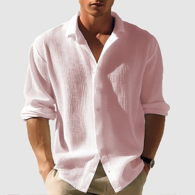 Chemise homme manches longues