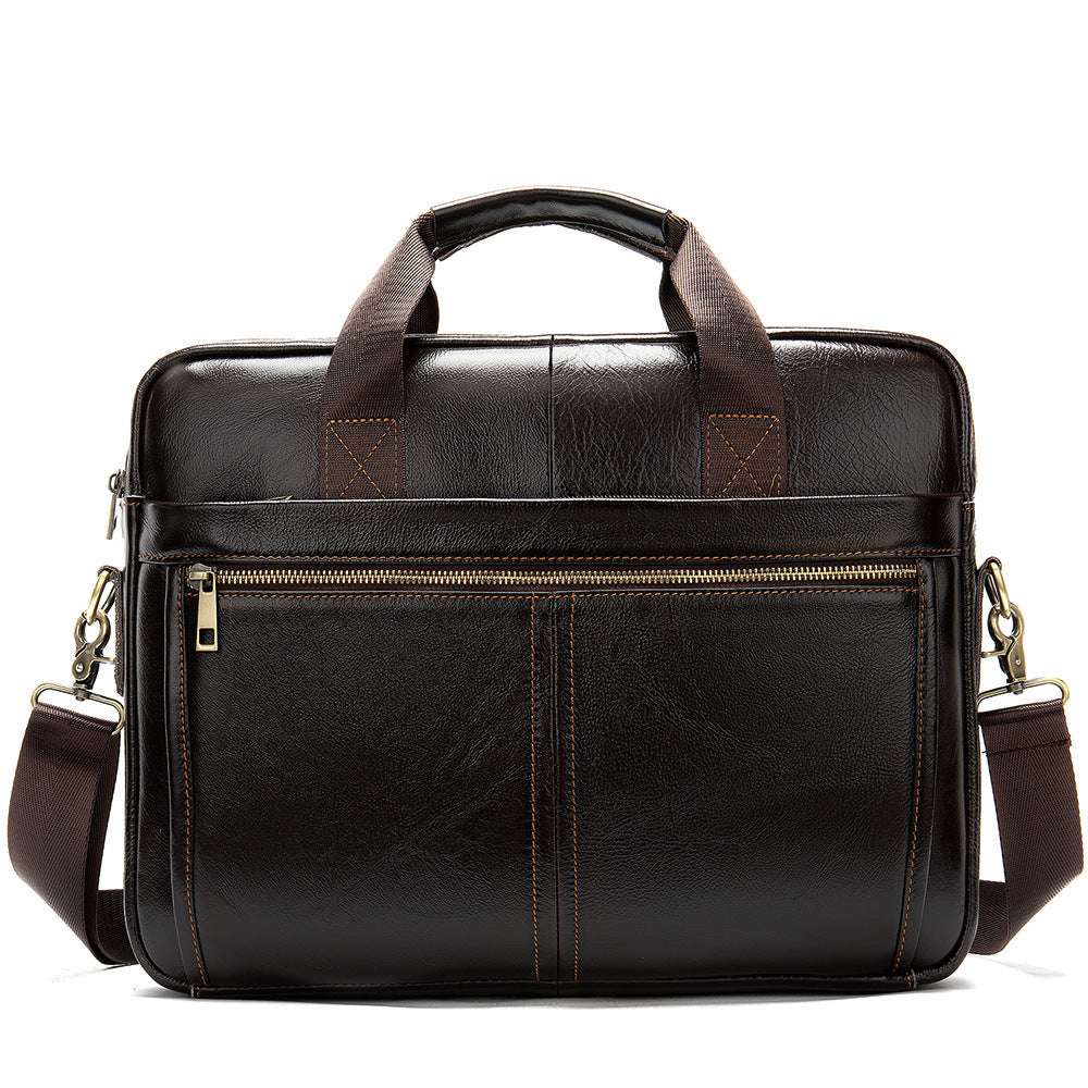 Sac Business Homme en Cuir Véritable