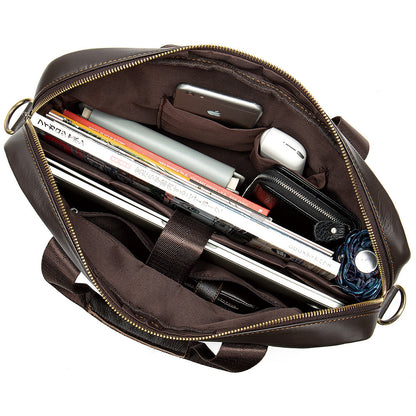Sac Business Homme en Cuir Véritable