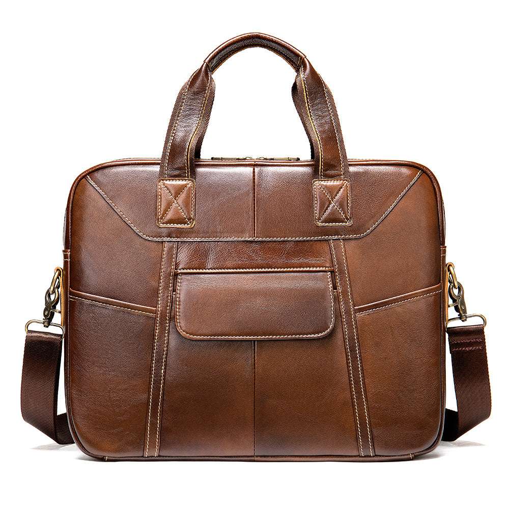 Sac en Cuir Véritable Homme