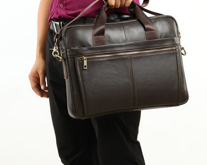 Sac Business Homme en Cuir Véritable