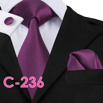 Cravate Homme en Soie Jacquard