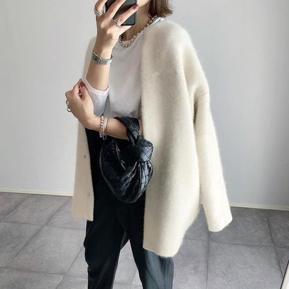 Cardigan Décontracté Femme