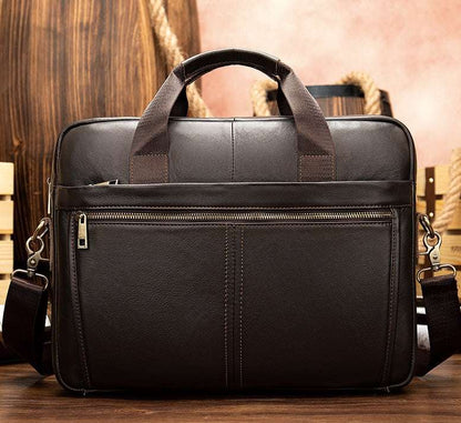 Sac Business Homme en Cuir Véritable