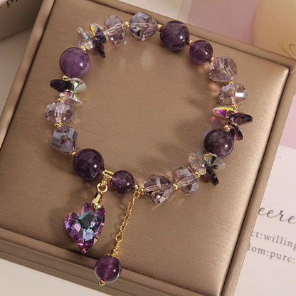 Bracelet en Améthyste Naturelle