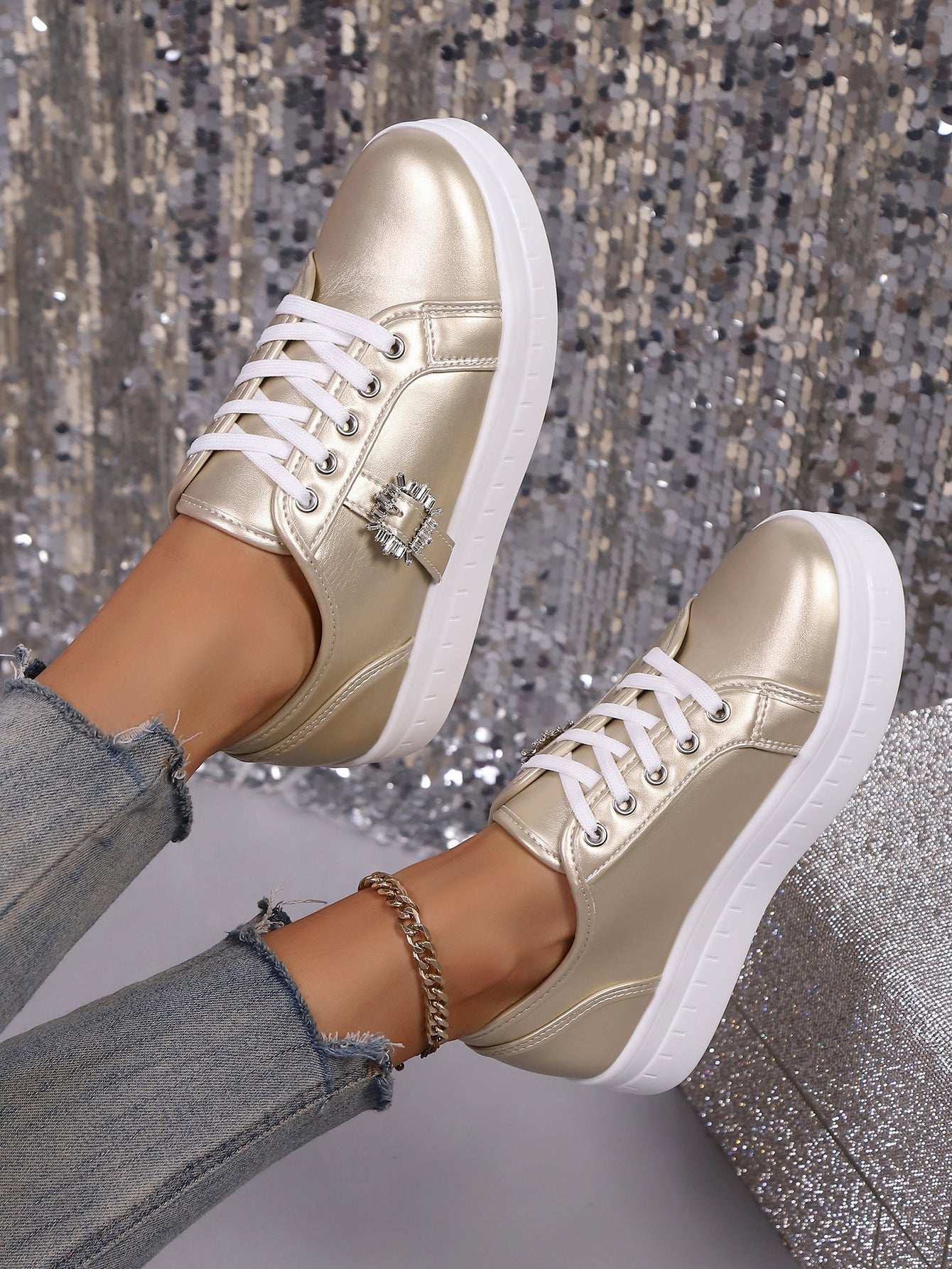 Baskets Femme Chic et Confort