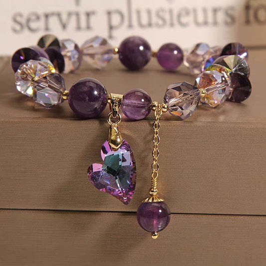 Bracelet en Améthyste Naturelle