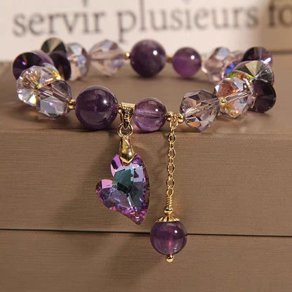 Bracelet en Améthyste Naturelle