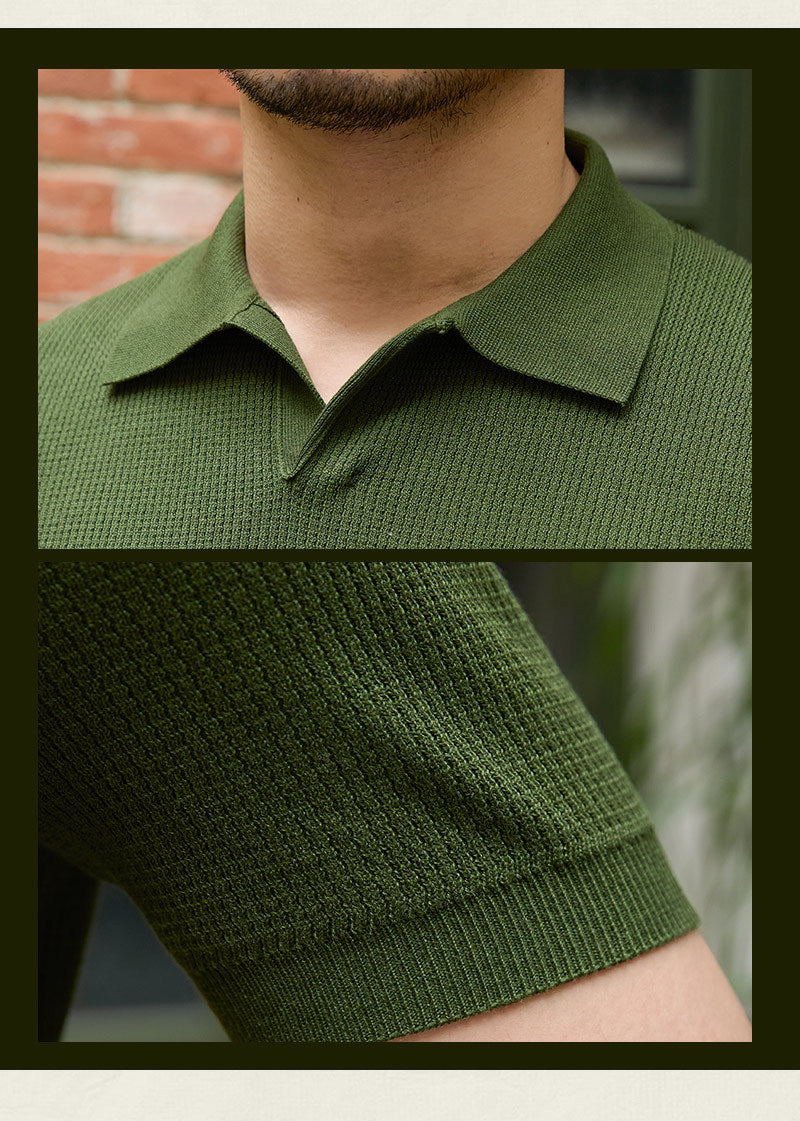 Polo Homme en Lyocell