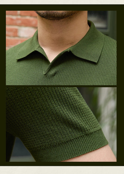 Polo Homme en Lyocell